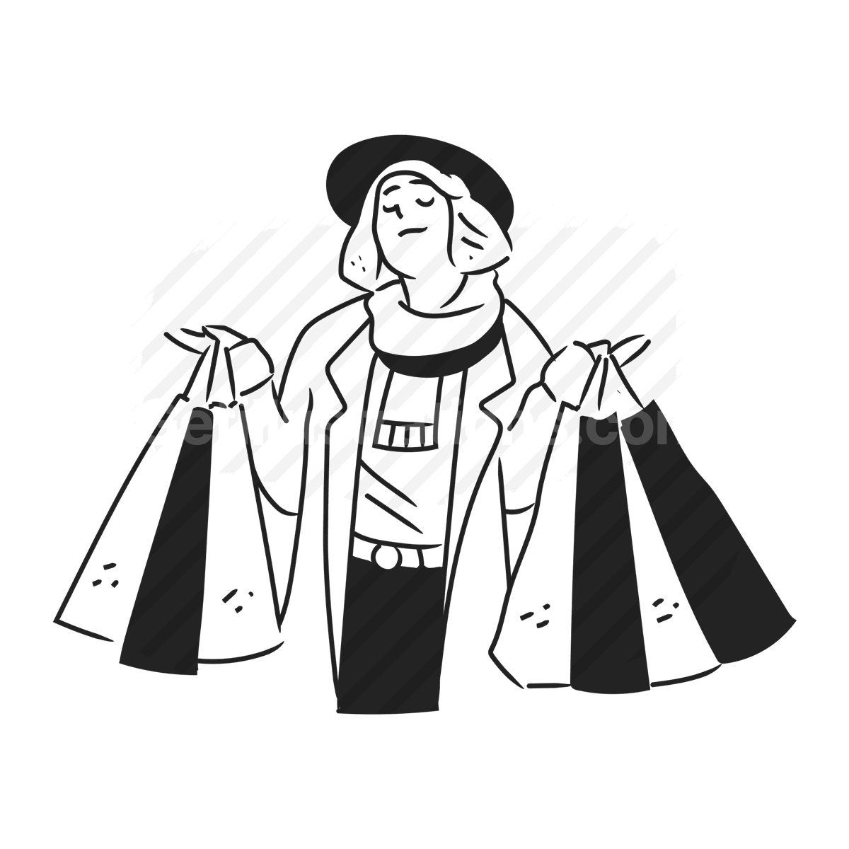Shopping and Retail illustration preview image